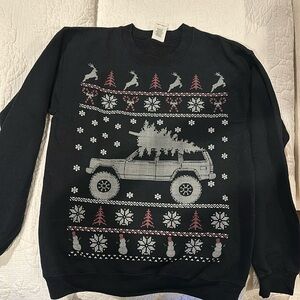 Jeep Cherokee christmas sweater
